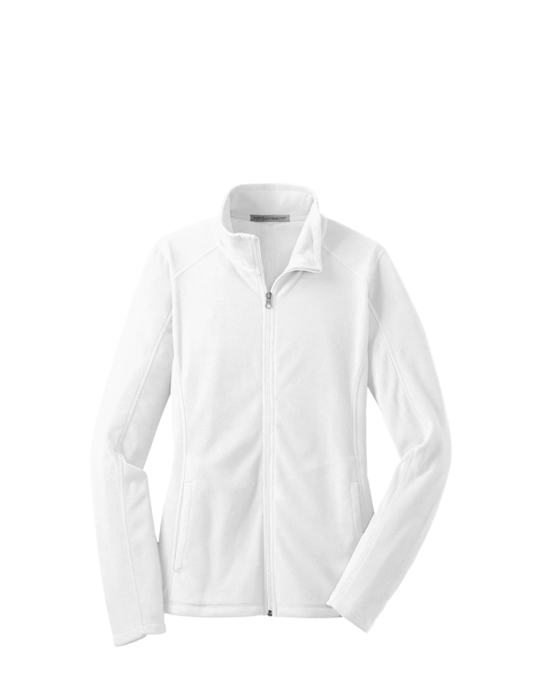 Image of a model wearing a L223 Port Authority Ladies Microfleece Jacket