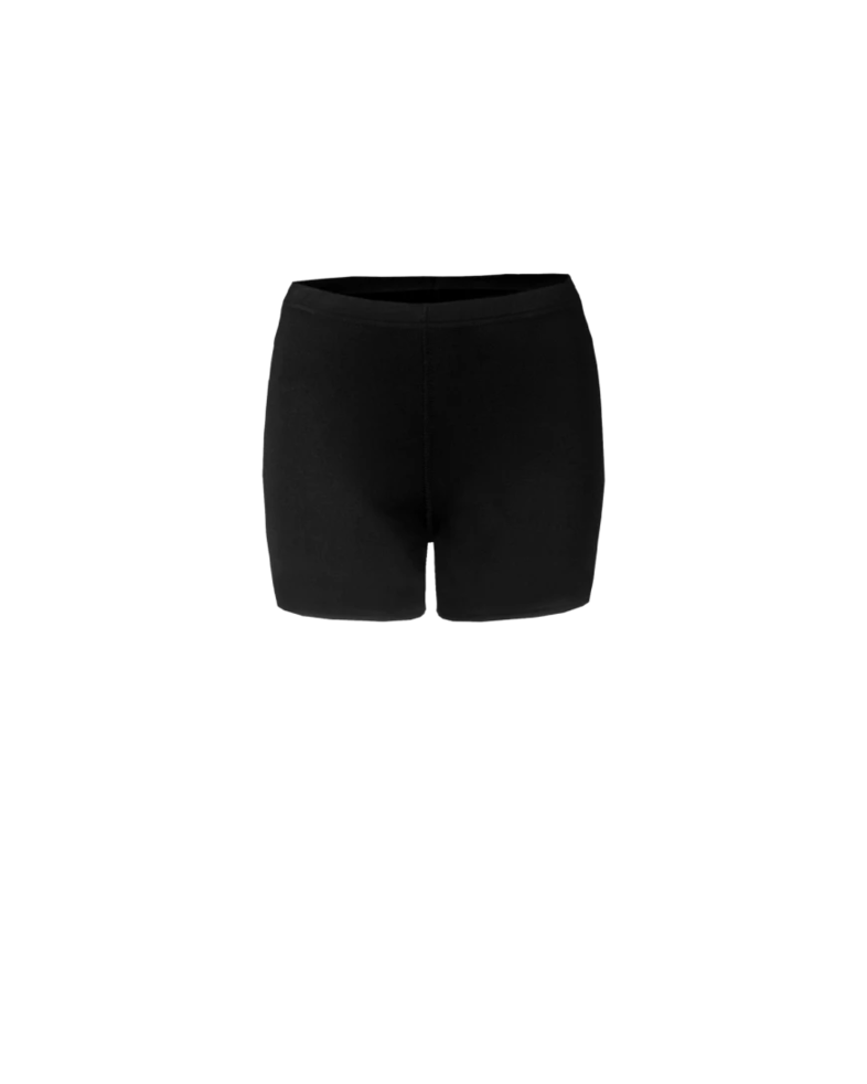 Image of a model wearing a BD4614 Badger Sport B-Fit Ladies' 4 Inch Short
