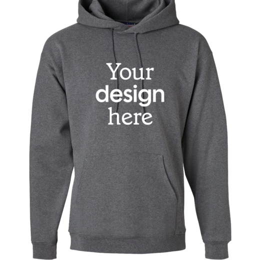 Sample image of F170 Hanes Pullover Hooded Sweatshirt
