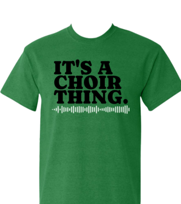 Choir Thing with Music Pulse Line design idea