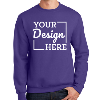 Crewneck Sweatshirts:  PC90 Port & Company Crewneck Sweatshirt