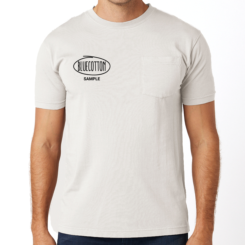 Image of OU1620 Cotton Heritage Garment Dye Short Sleeve Pocket T-Shirt