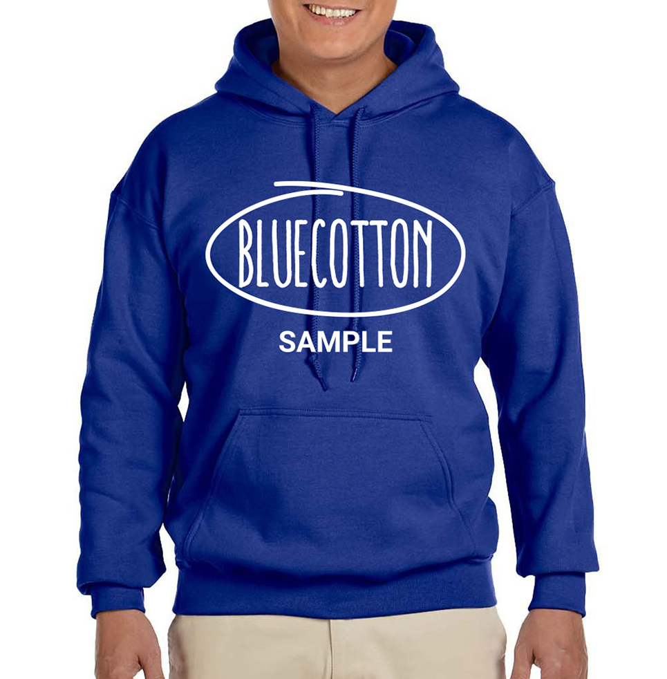 Image of 18500 Gildan Blend Pullover Hooded Sweatshirt