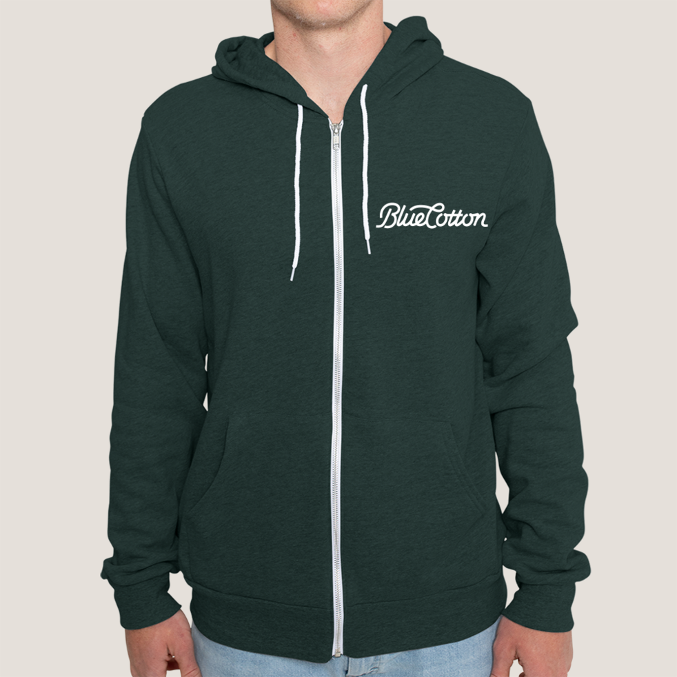 Image of 3739 Bella + Canvas Unisex Sponge Fleece Full-Zip Hoodie