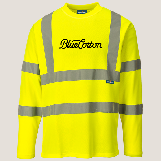 Sample image of S278 Portwest Cotton Comfort Long Sleeve T-Shirt