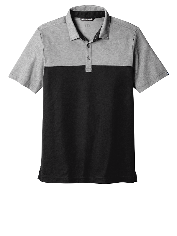 TM1MU414 TravisMathew Oceanside Blocked Polo