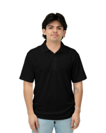 Image of a model wearing ST640 Sport-Tek PosiCharge RacerMesh Polo