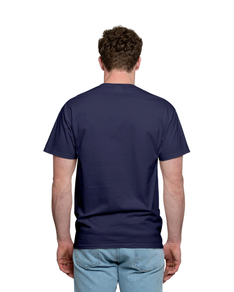 Image of a model wearing a 5250 Hanes Unisex Authentic T-Shirt
