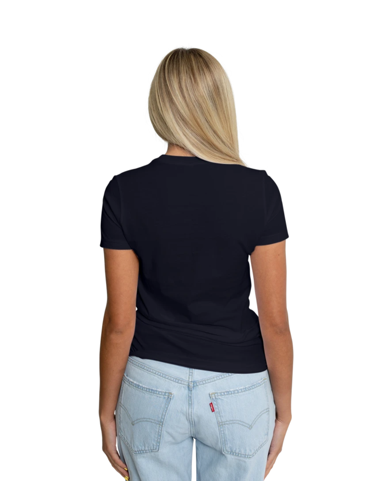 Image of a model wearing a 6004 Bella + Canvas Ladies' Favorite Tee