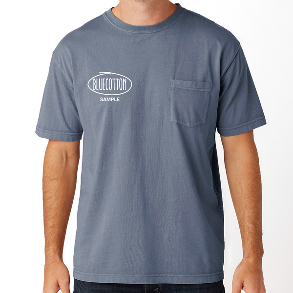 OU1620 Cotton Heritage Garment Dye Short Sleeve Pocket T-Shirt