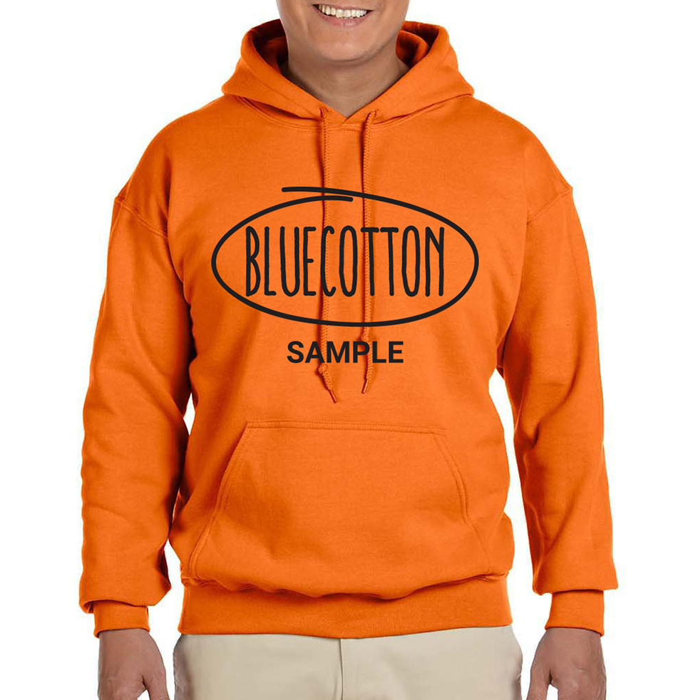 Image of 18500 Gildan Blend Pullover Hooded Sweatshirt