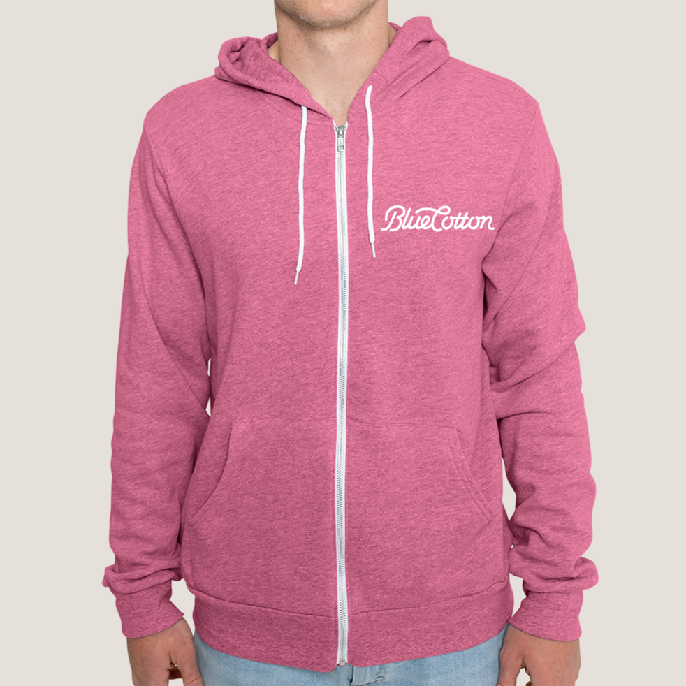 Image of 3739 Bella + Canvas Unisex Sponge Fleece Full-Zip Hoodie