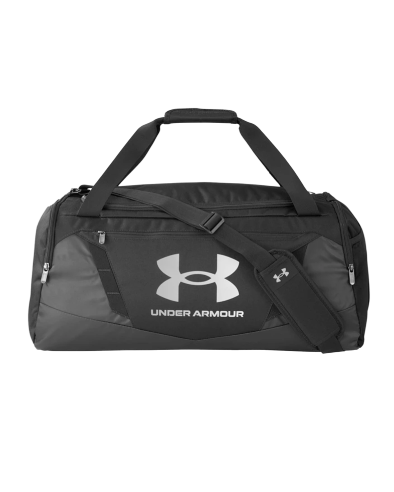 Image of a model wearing a 1369223 Under Armour Undeniable 5.0 MD Duffle Bag