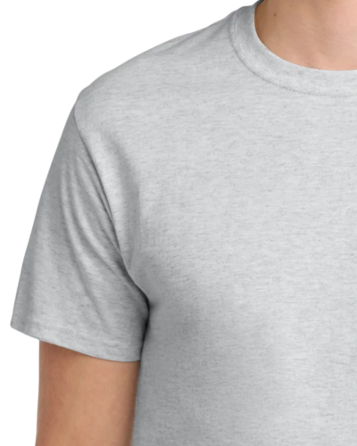 Closeup of a T425 Champion Heritage 6-Oz. Jersey Tee