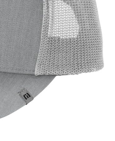 Closeup of a TM1MU423 TravisMathew Cruz Trucker Cap