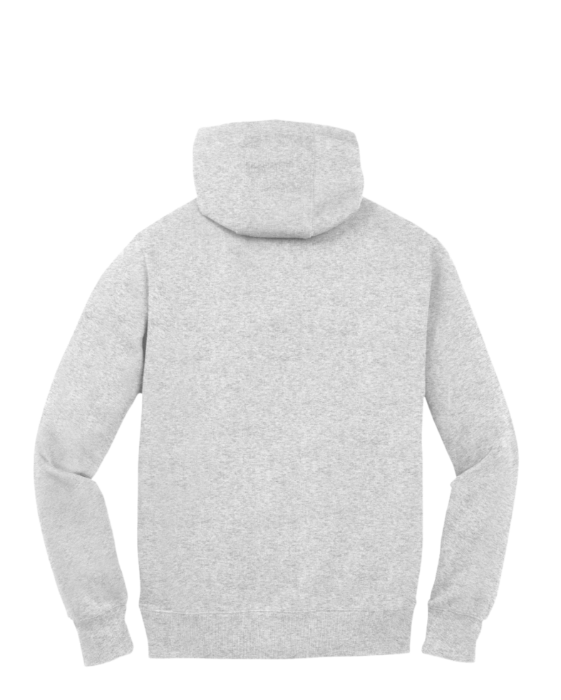 Image of a model wearing a ST254 Sport-Tek Pullover Hooded Sweatshirt