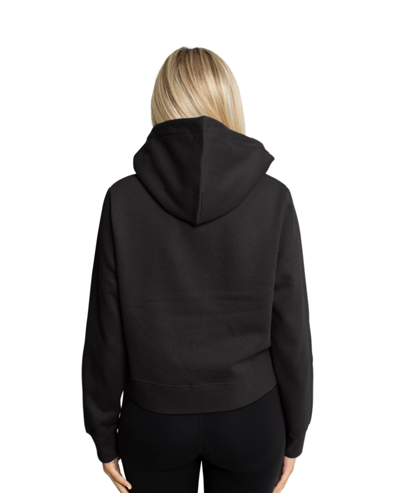 Image of a model wearing a DT6103 District® Women’s V.I.T.™ Fleece Full-Zip Hoodie