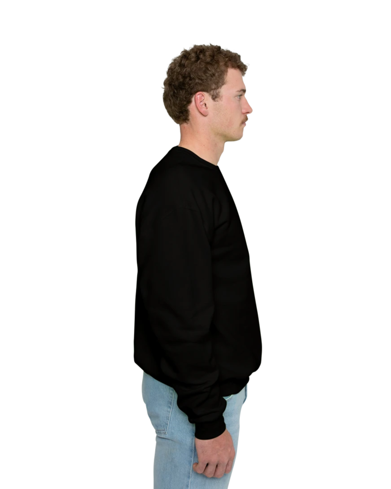 Image of a model wearing a 4662 Jerzees Super Sweats 50/50 Crew