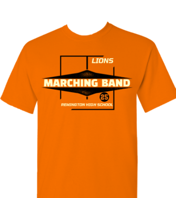 Marching Band High Hat Framed design idea