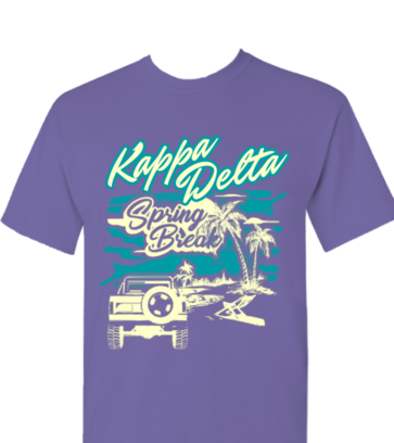 Bronco Spring Break design idea