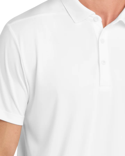 Closeup of a ST520 Sport-Tek Posi-UV Pro Polo