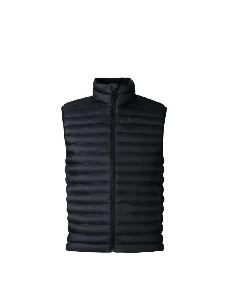 Image of a model wearing a M15912 Marmot Men's Echo Featherless Vest