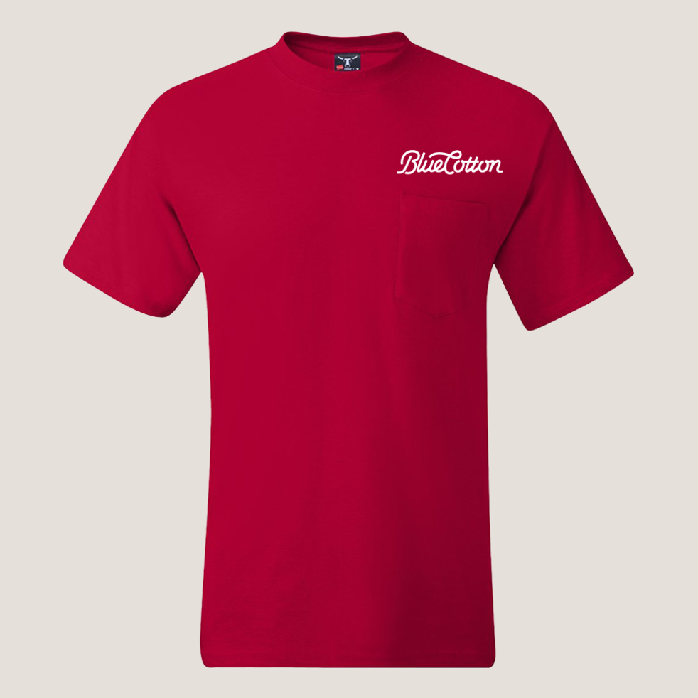 Image of 5190 Hanes Beefy-T with Pocket