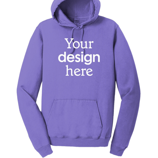 Sample image of PC098H Port & Company Pigment Dyed Pullover Hooded Sweatshirt