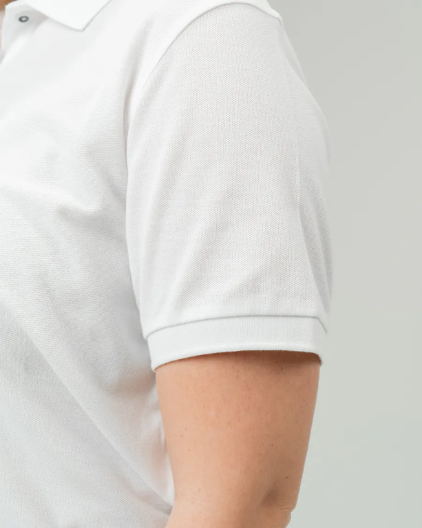 Closeup of a L500 Ladies' Port Authority Silk Touch Polo