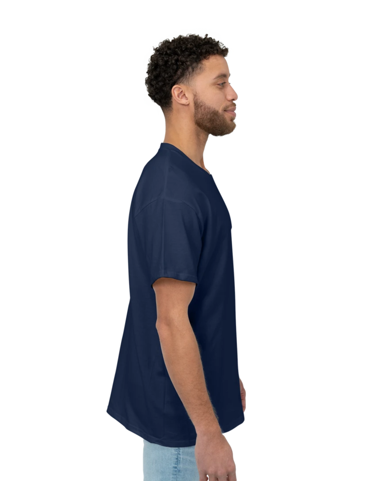 Image of a model wearing a 2000 Gildan Ultra Cotton Tee