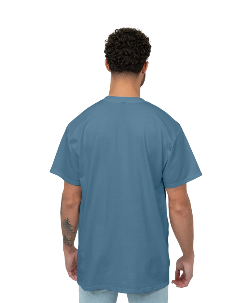 Image of a model wearing a 2000 Gildan Ultra Cotton Tee