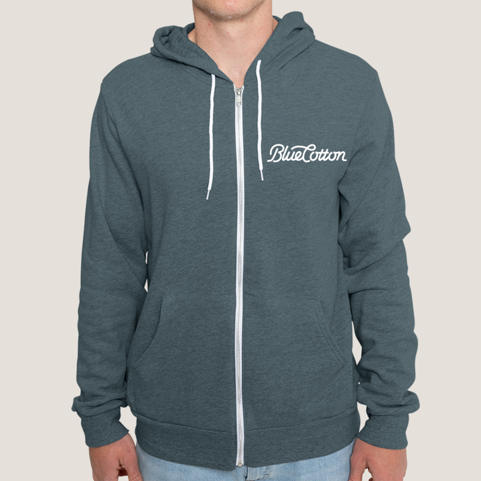 Image of 3739 Bella + Canvas Unisex Sponge Fleece Full-Zip Hoodie