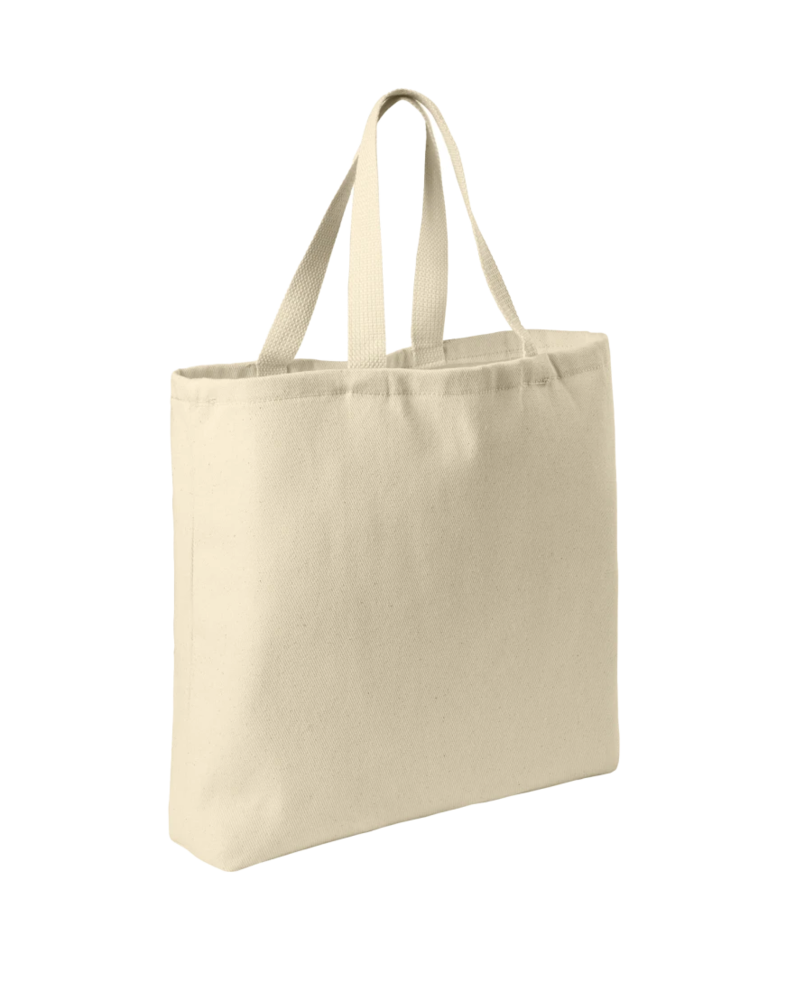 Image of a model wearing a B050 Port Authority Ideal Twill Convention Tote