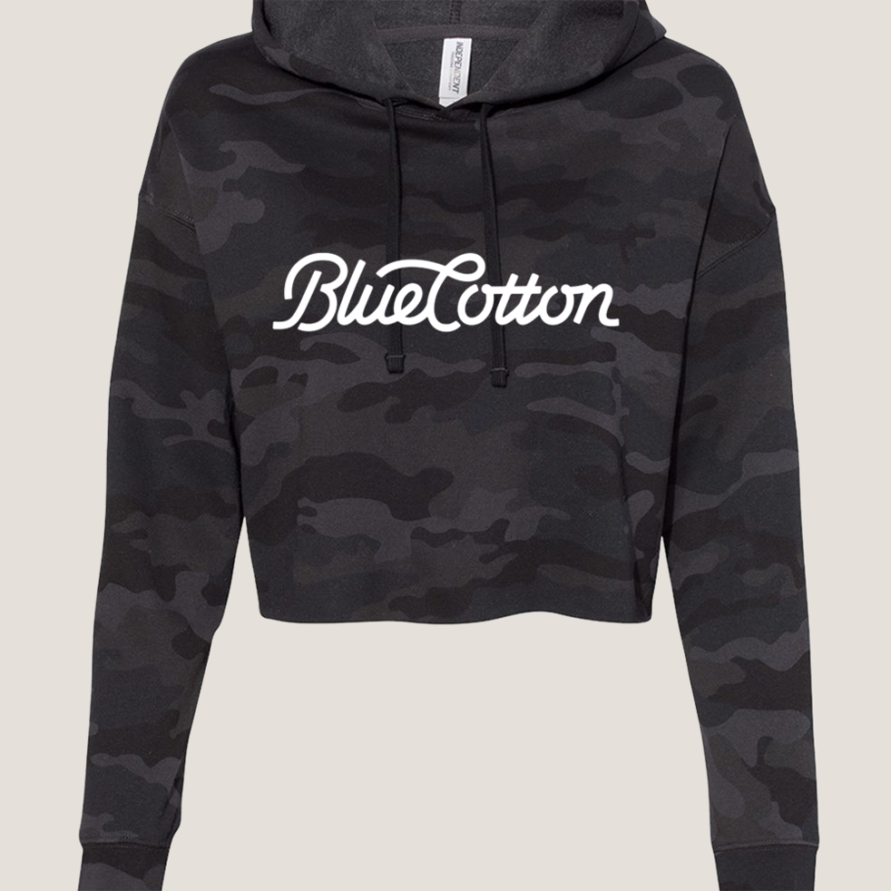 Image of AFX64CRP Independent Trading Co. Women’s Lightweight Cropped Hooded Sweatshirt