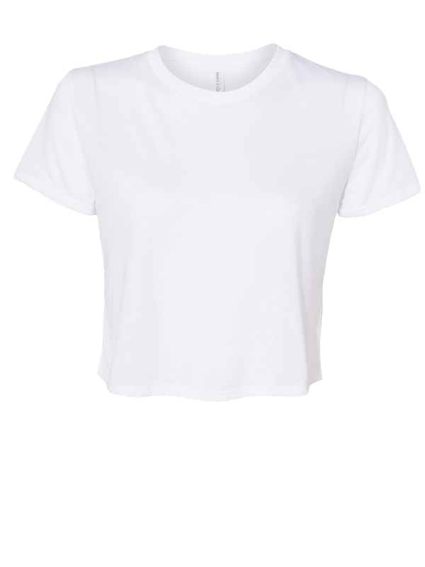8882 Bella + Canvas Women’s Flowy Cropped Tee