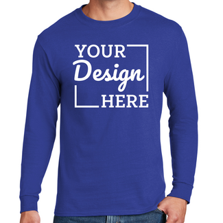 Custom T-shirts:  5186 Hanes Beefy-T Long Sleeve