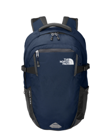 Model wearing a NF0A3KX7 The North Face Fall Line Backpack with Removable Waist Belt