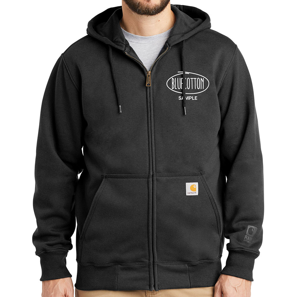 Image of CT100614 Carhartt Rain Defender Paxton Heavyweight Hooded Zip-Front Sweatshirt