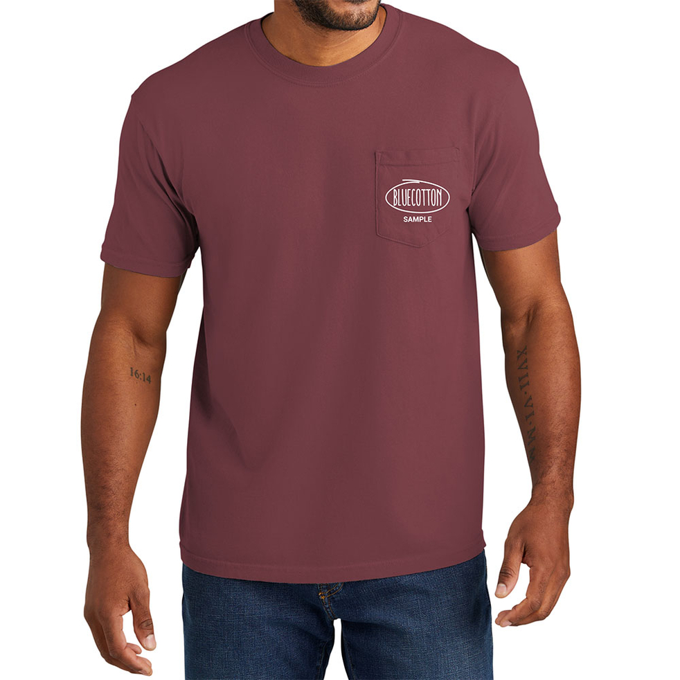 Image of CC6030 Comfort Colors Short Sleeve Pocket Tee - Pigment Dyed