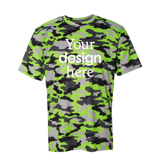 Sample image of BG4181 Badger Camo Short Sleeve T-Shirt 