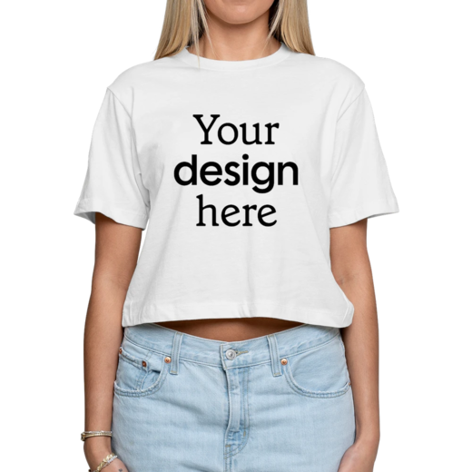 Sample image of 102 American Apparel Women's Fine Jersey Boxy Tee