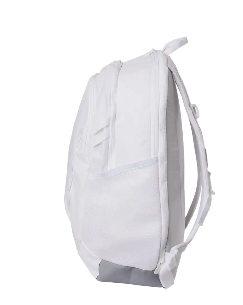 Image of a model wearing a 1384673 Under Armour Hustle Backpack 6.0