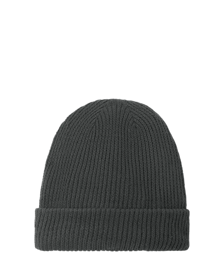 Image of a model wearing a NF0A7RGH The North Face Circular Rib Beanie