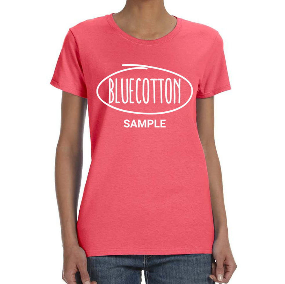 Image of 5000L Gildan Ladies Heavy Cotton Tee