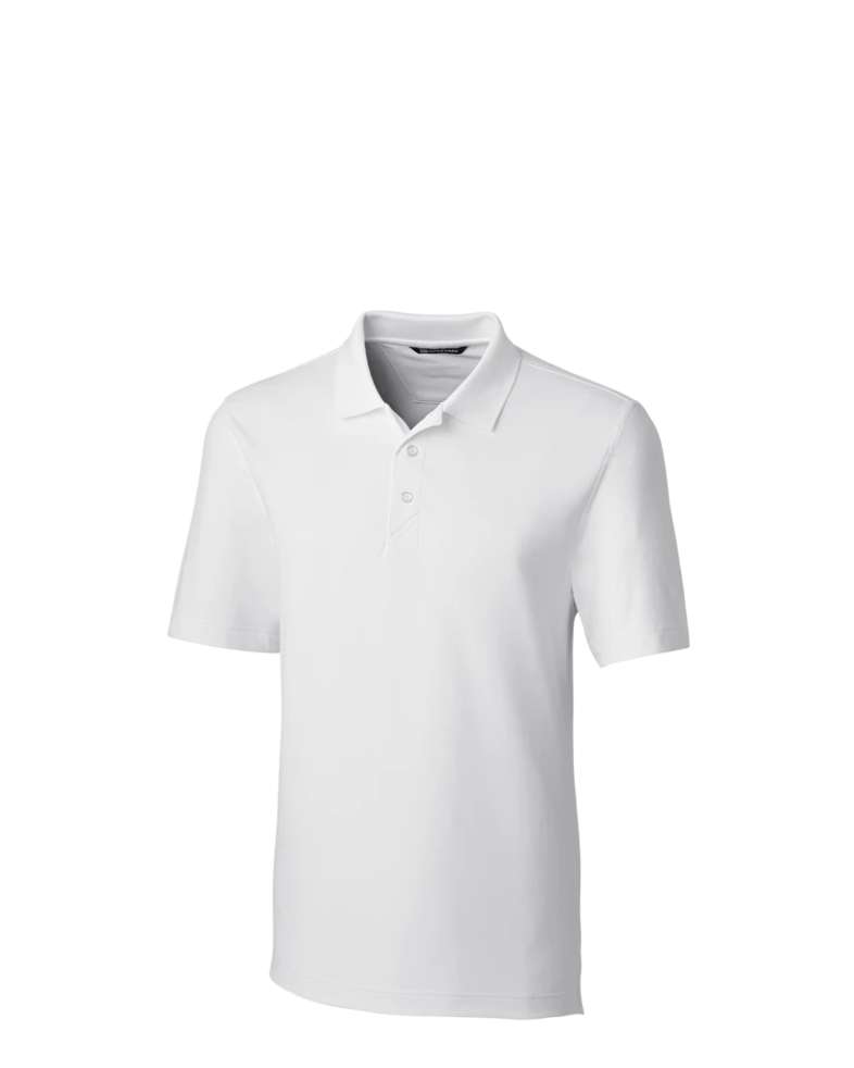Image of a model wearing a MCK00107 Cutter & Buck Forge Stretch Mens Polo