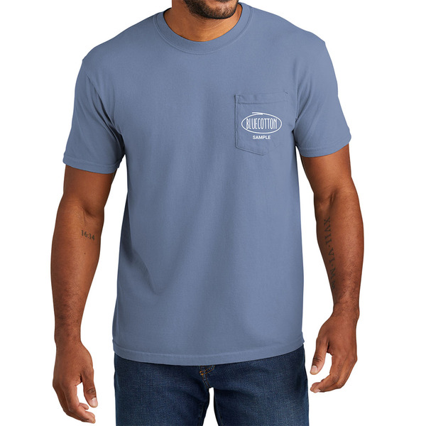 CC6030 Comfort Colors Short Sleeve Pocket Tee - Pigment Dyed
