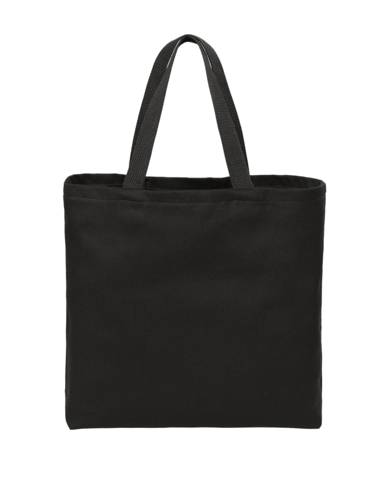 Image of a model wearing a B050 Port Authority Ideal Twill Convention Tote