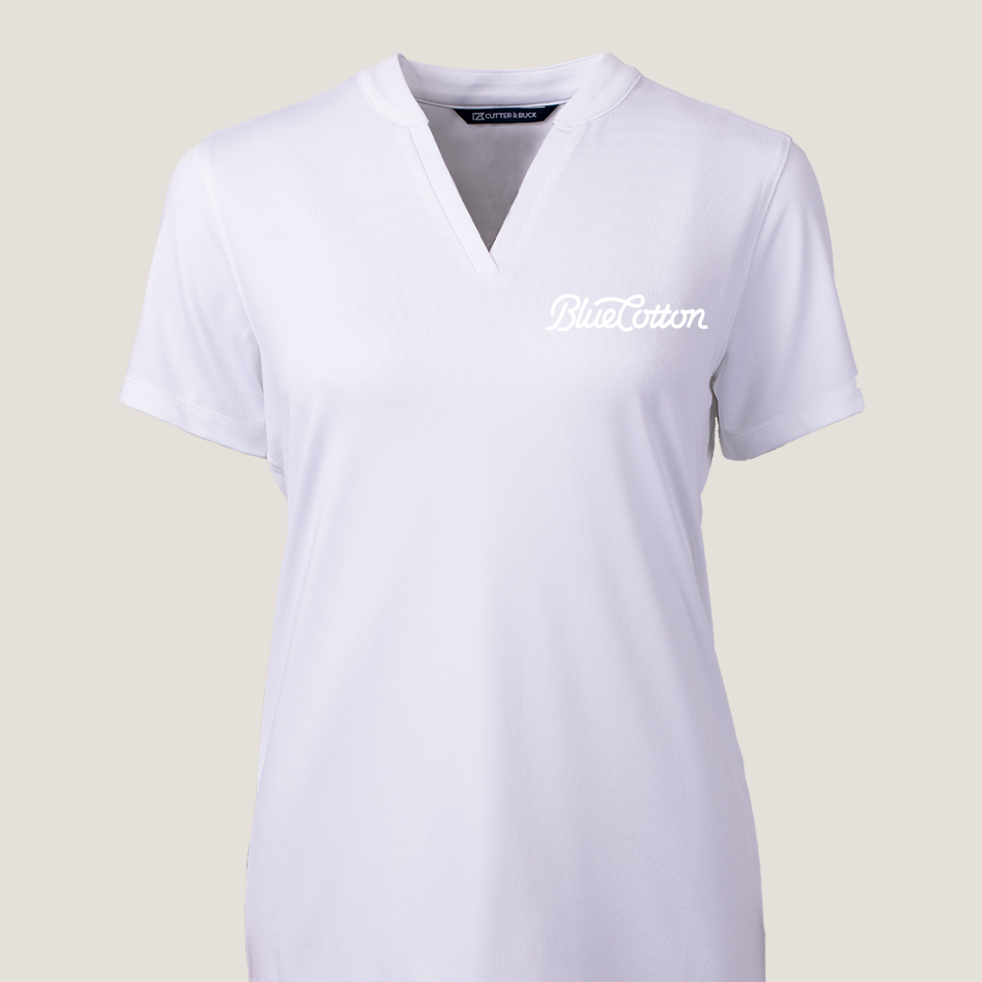 Image of LCK00153 Cutter & Buck Forge Heathered Stretch Womens Blade Top