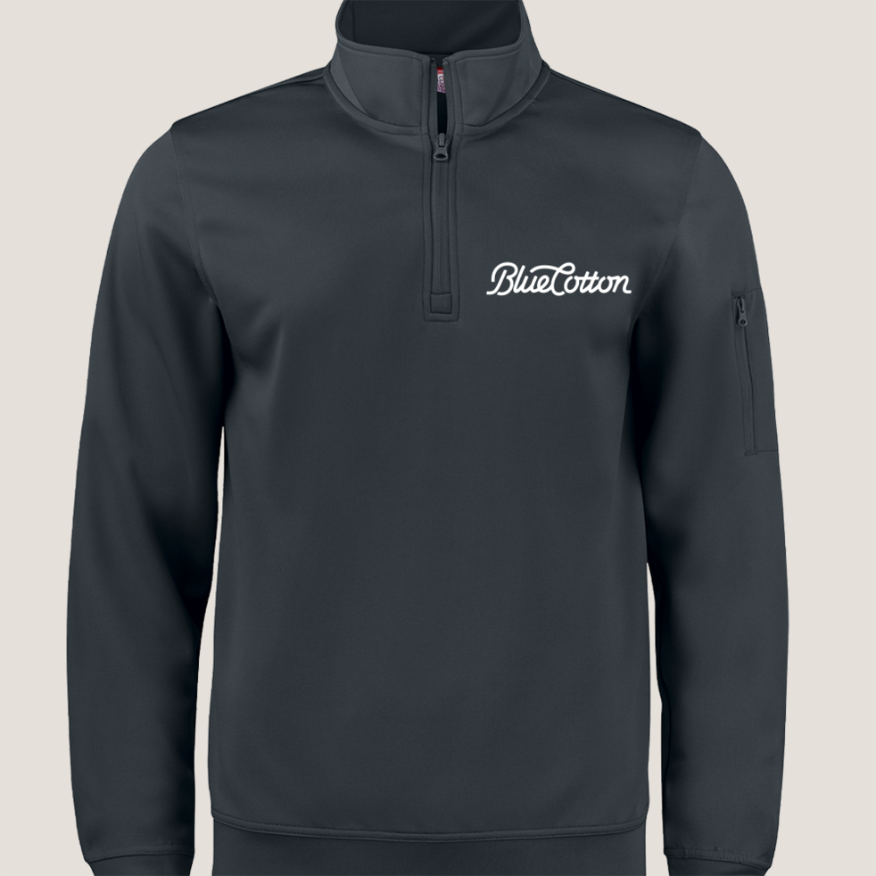 Image of MQK00110 Clique Lift Eco Performance Half Zip Unisex Pullover