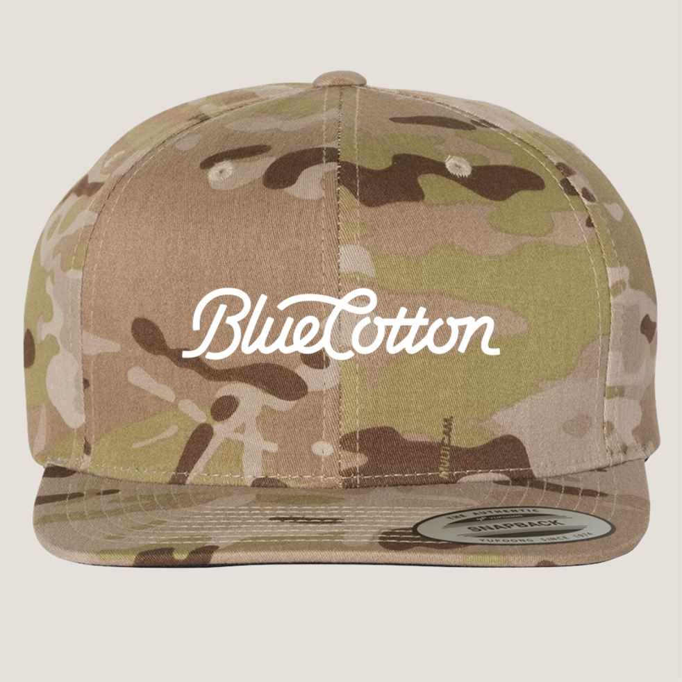 Image of 6089 Yupoong Classic Flat Bill Snapback Cap